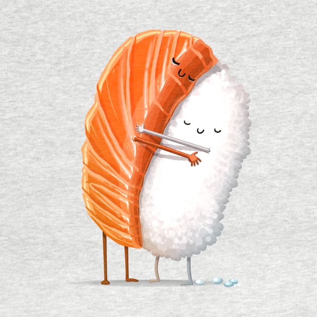 Sushi Hug by andremuller.art